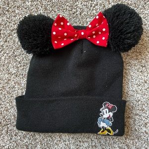 Adult Minnie Mouse winter hat